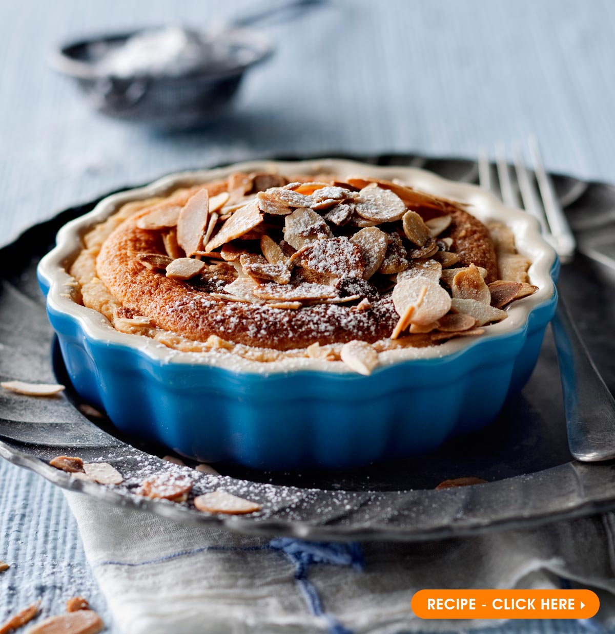 Le Creuset Almond Tart - Mini Fluted Flan Dish