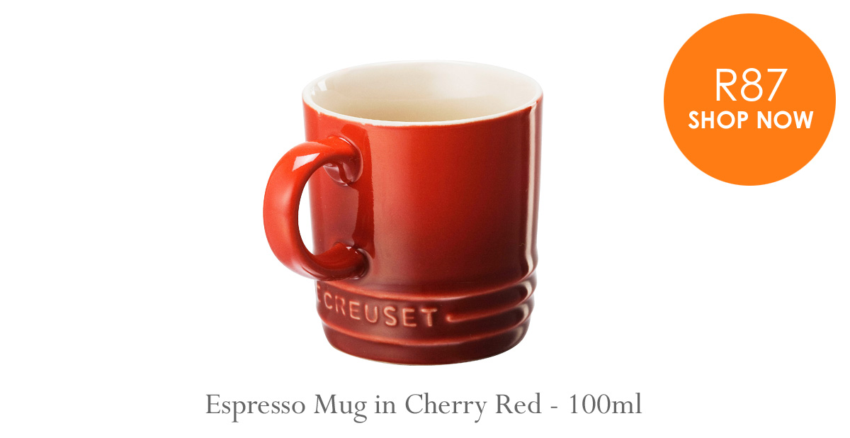 Le Creuset Red Espresso Mug 100ml