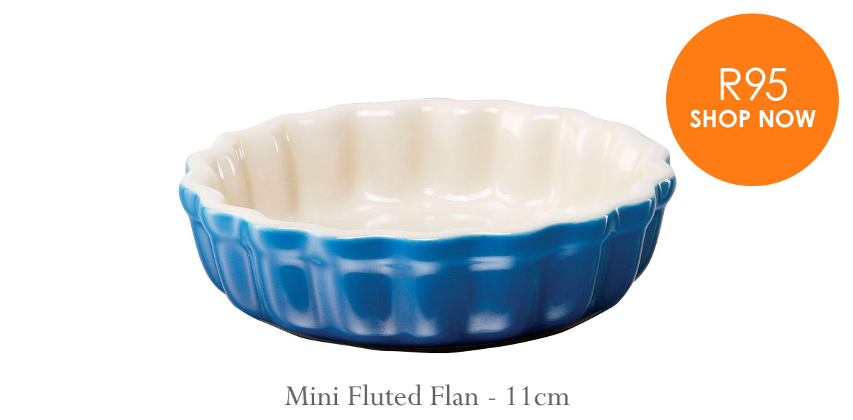 Le Creuset Mini Fluted Flan in Marseilles