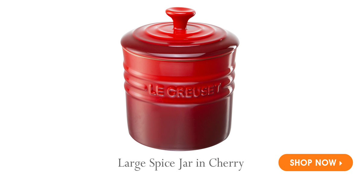 Le Creuset Large Spice Jar in Cherry