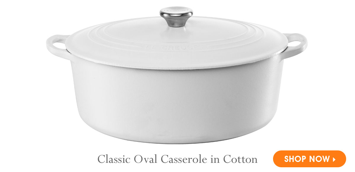 Le Creuset Classic Oval Casserole in Cotton