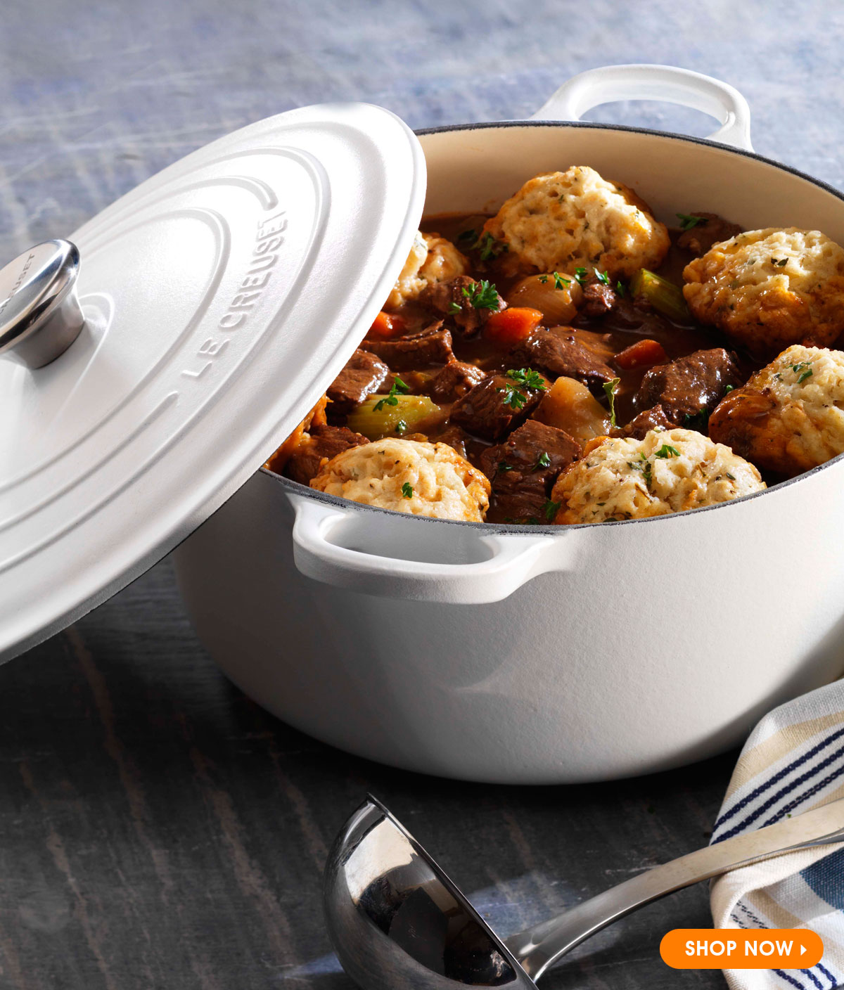 Le Creuset Round Cotton Casserole