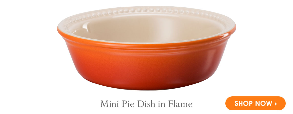 Le Creuset Mini Pie Dish in Flame