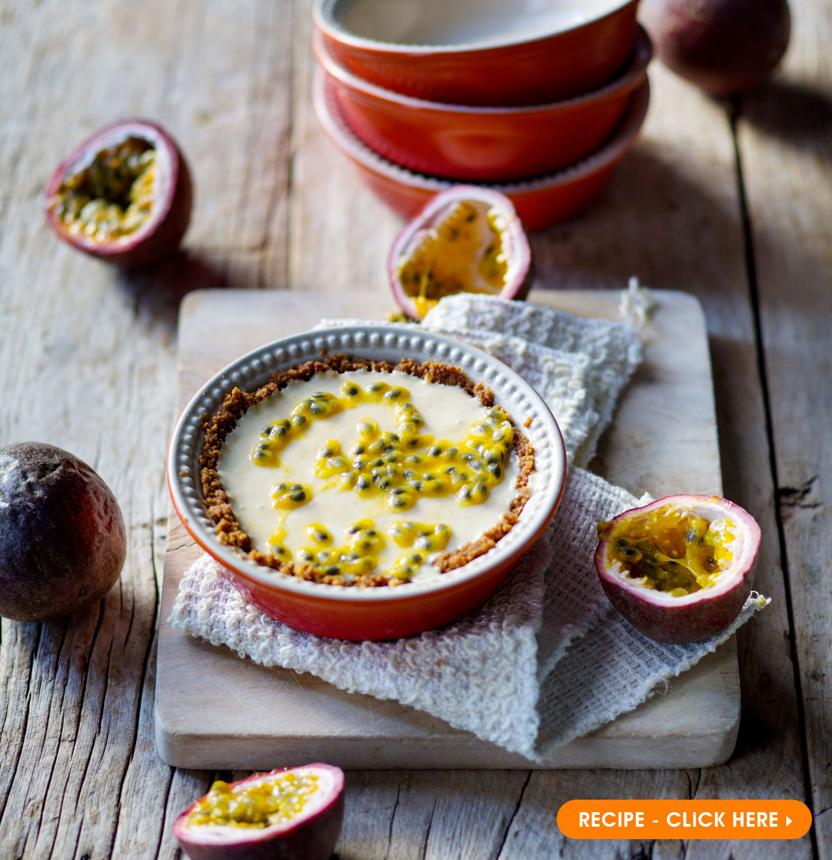 Passionfruit Tartlets - Le Creuset Recipe