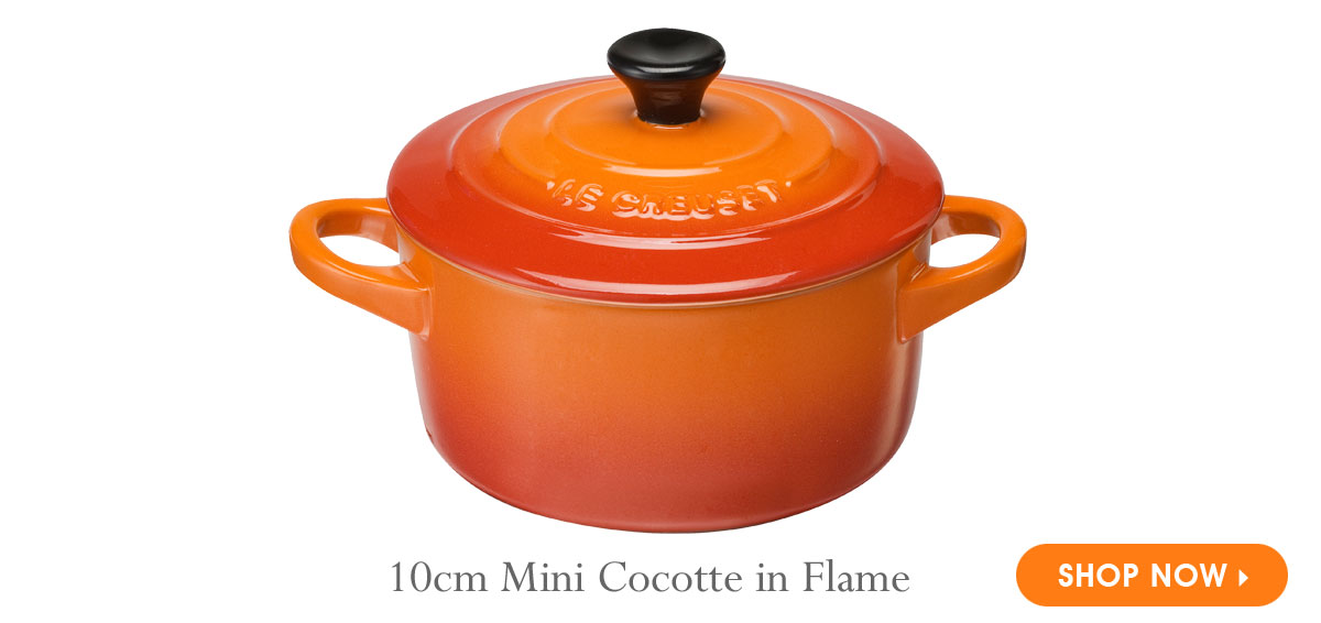 Le Creuset Mini Cocotte in Flame