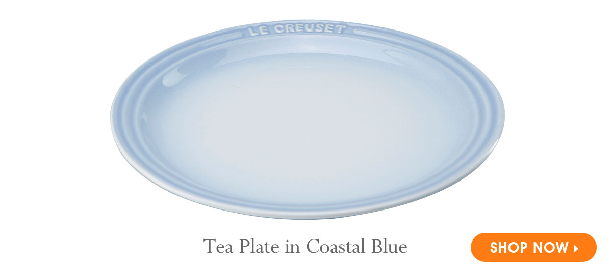 Le Creuset Tea Plate in Coastal Blue