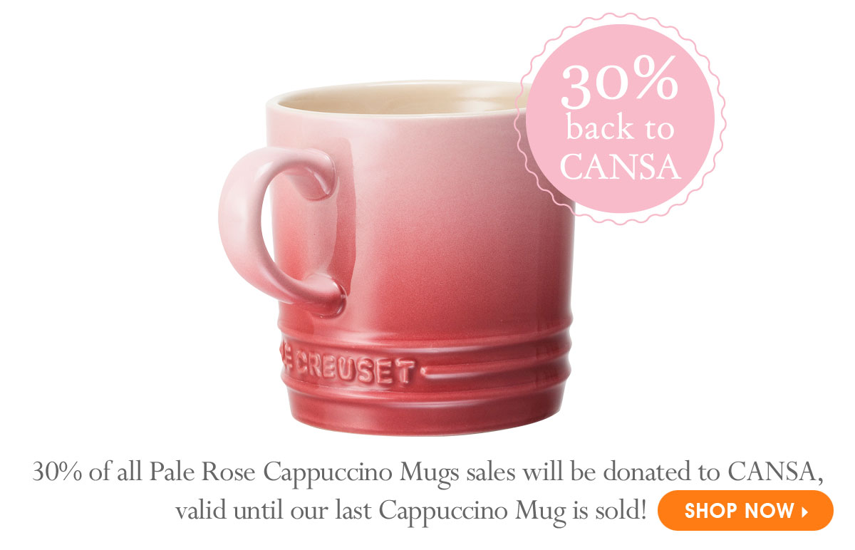 Pale Rose Cappuccino Mug Le Creuset