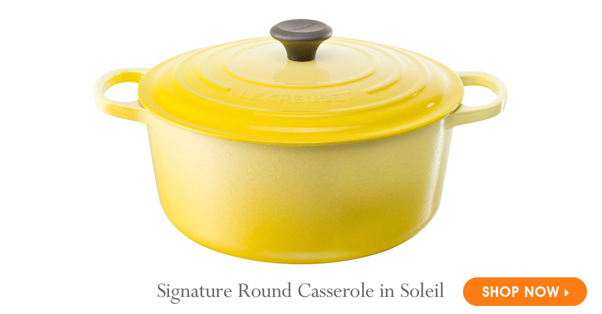 Signature Round Casserole in Soleil