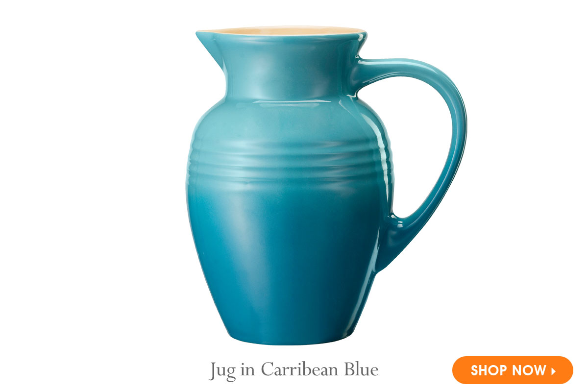 Jug in Caribbean Blue