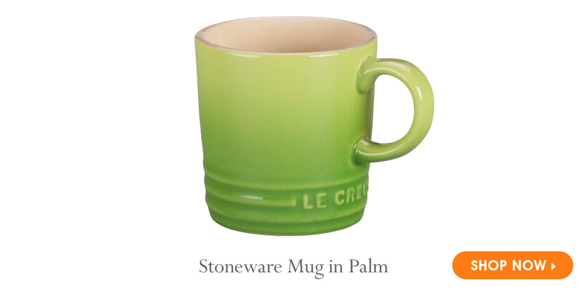 Stoneware Mug in Palm