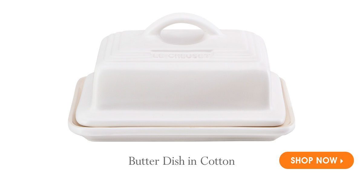 Butter Dish in Cotton