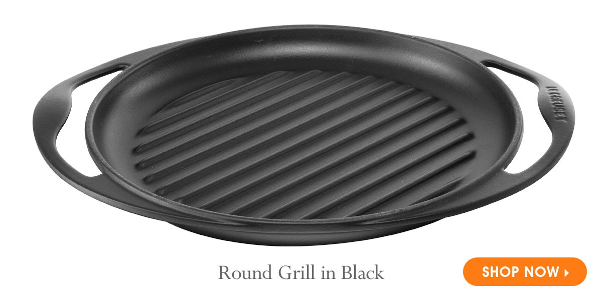 Round Grill in Black