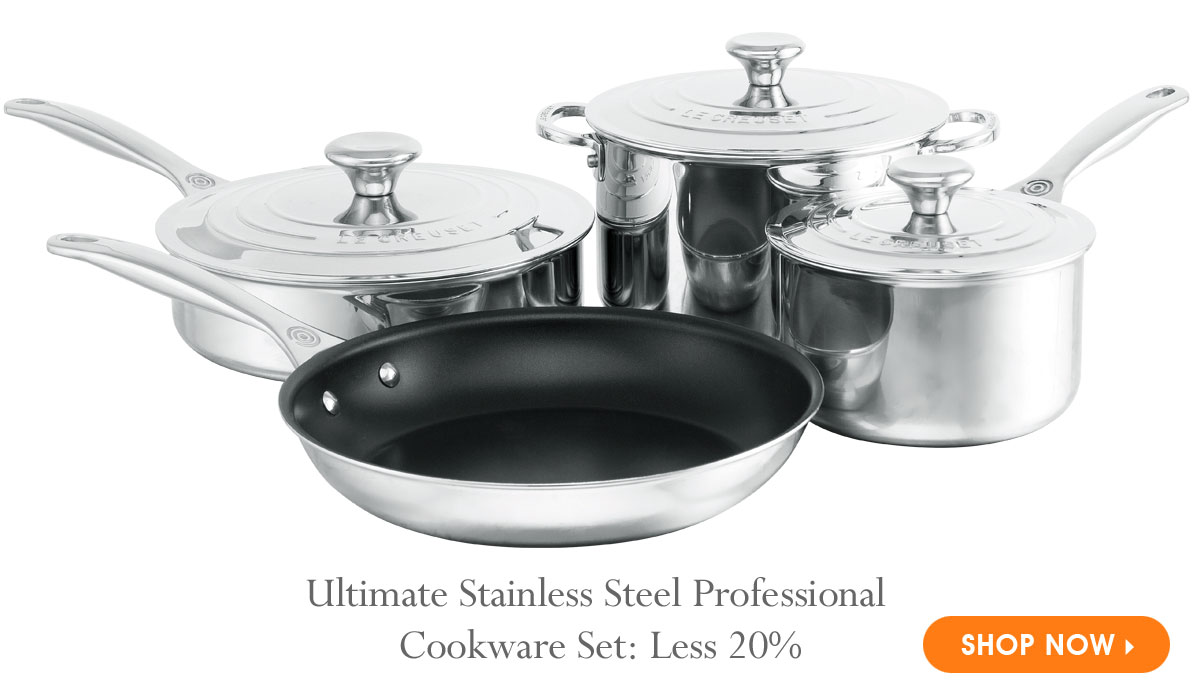 Ultimate Stainless Steel Professional Cookware Set