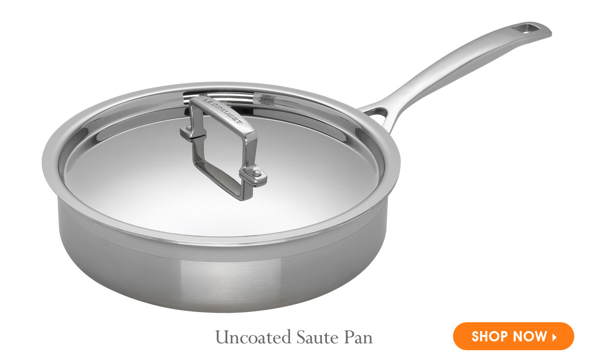 Uncoated Saute Pan