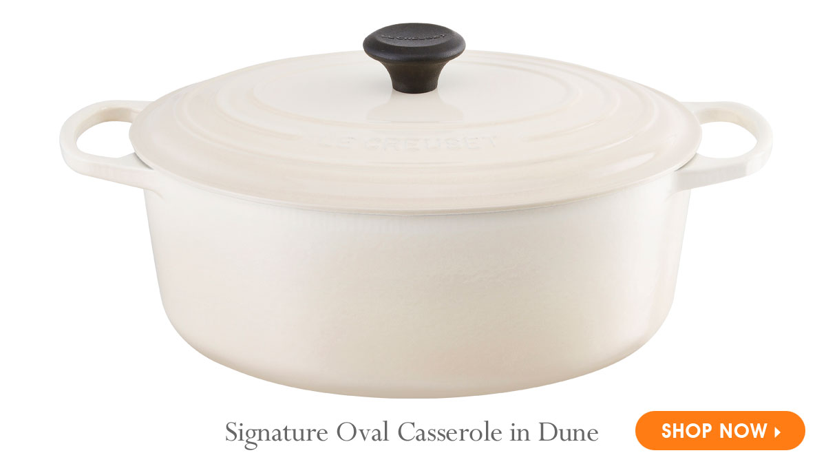 Signature Oval Casserole in Dune