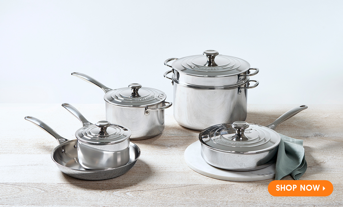 Le Creuset | Master the Art of Cooking with Stainless Steel