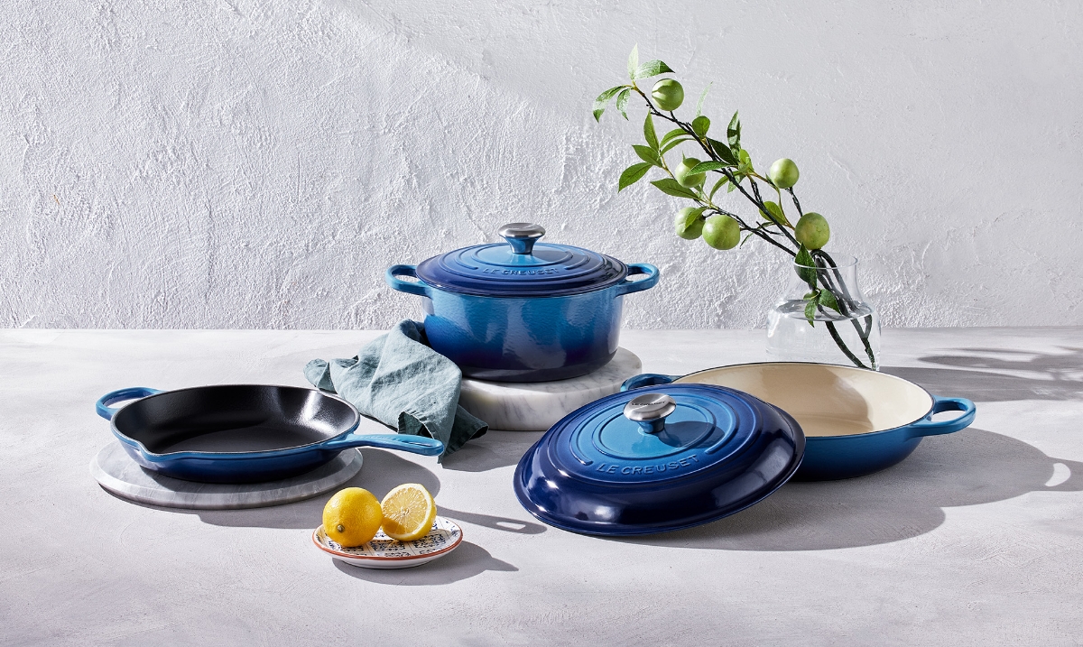 Shop Le Creuset's Brand-New Azure Collection