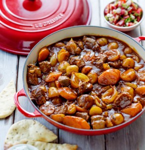 Lamb Curry with Naan Bread