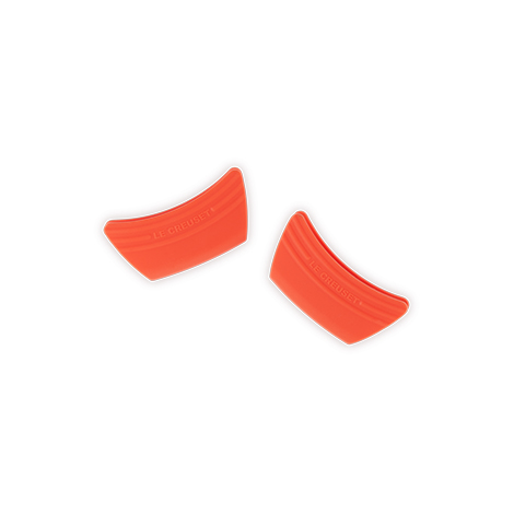 Le Creuset Silicone Handle Grips - Flame – The Happy Cook